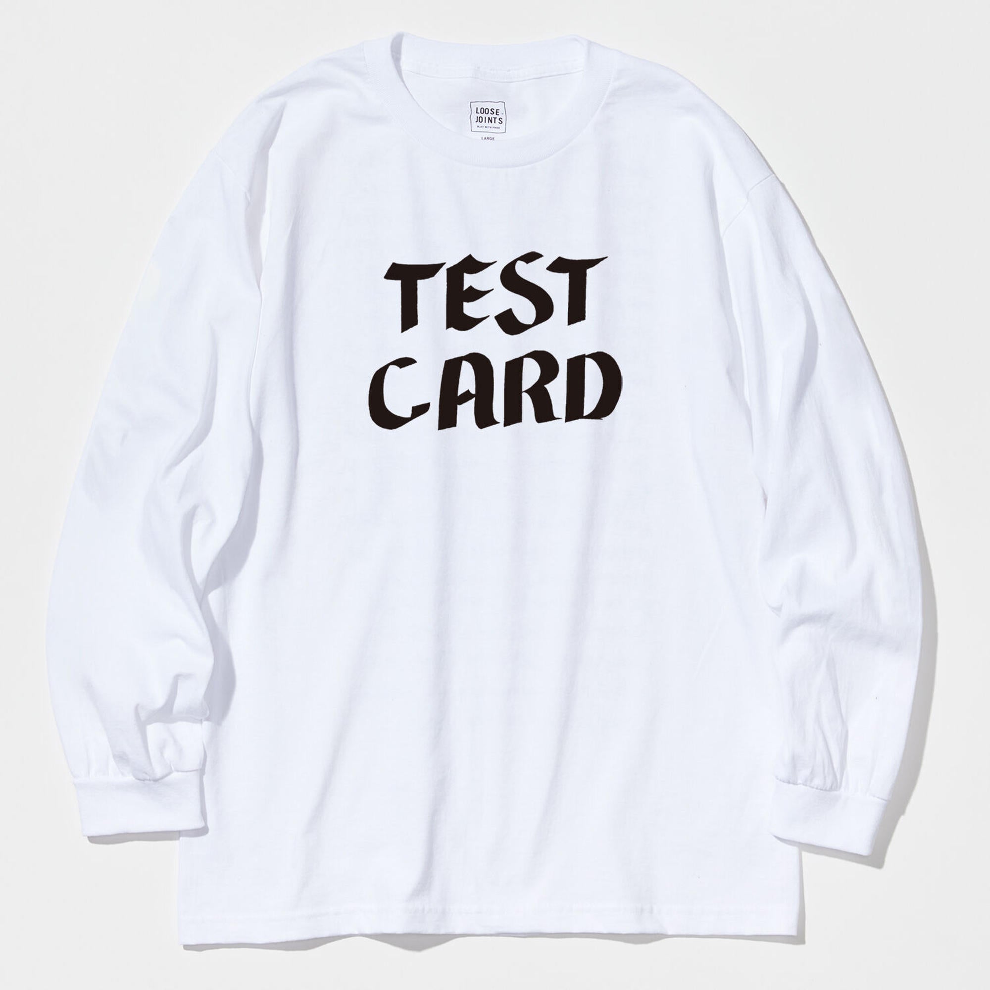 TOMOO GOKITA - 'TEST CARD' L/S TEE