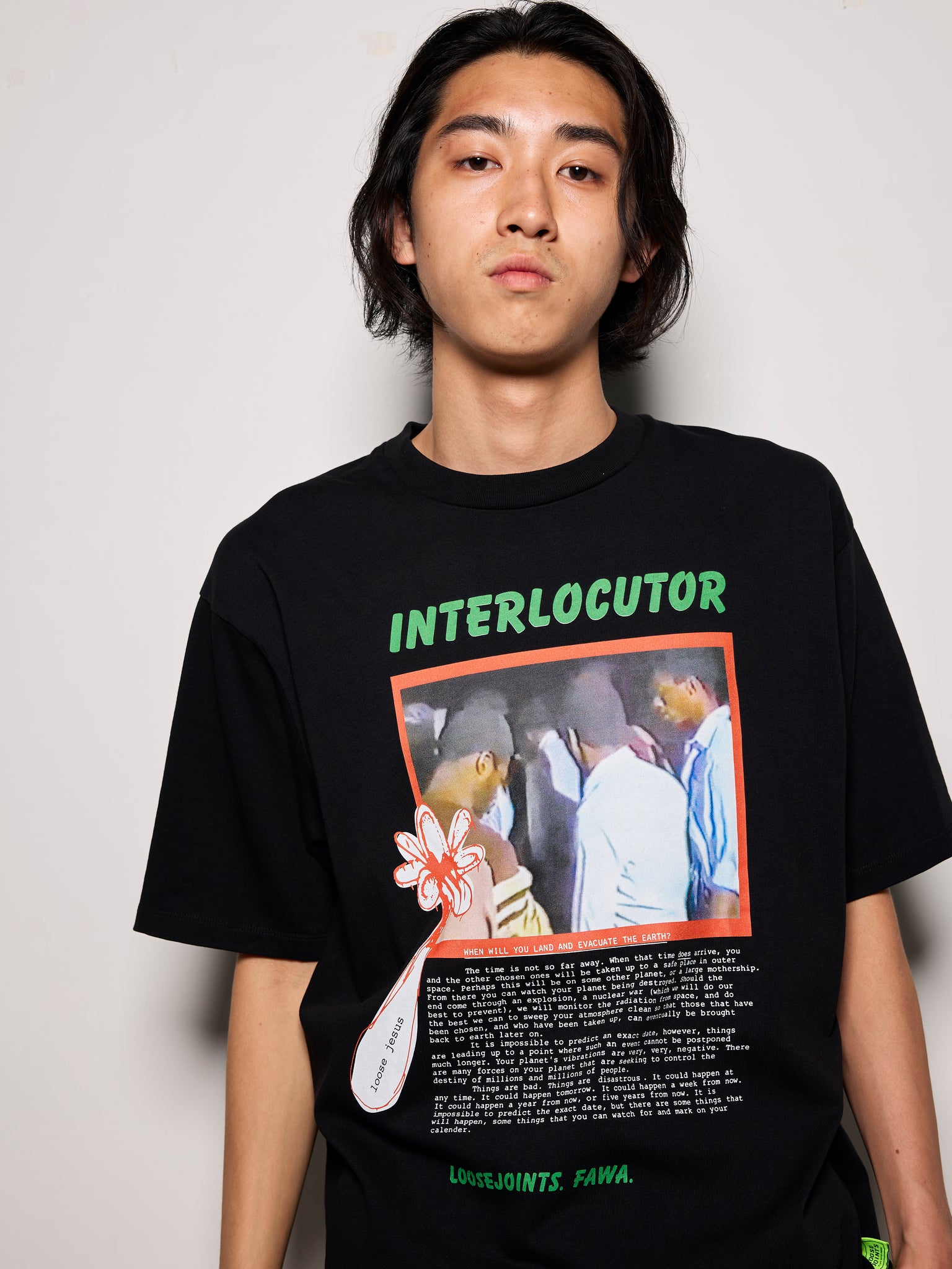 CLAY ARLINGTON - 'INTERLOCUTOR' S/S TEE