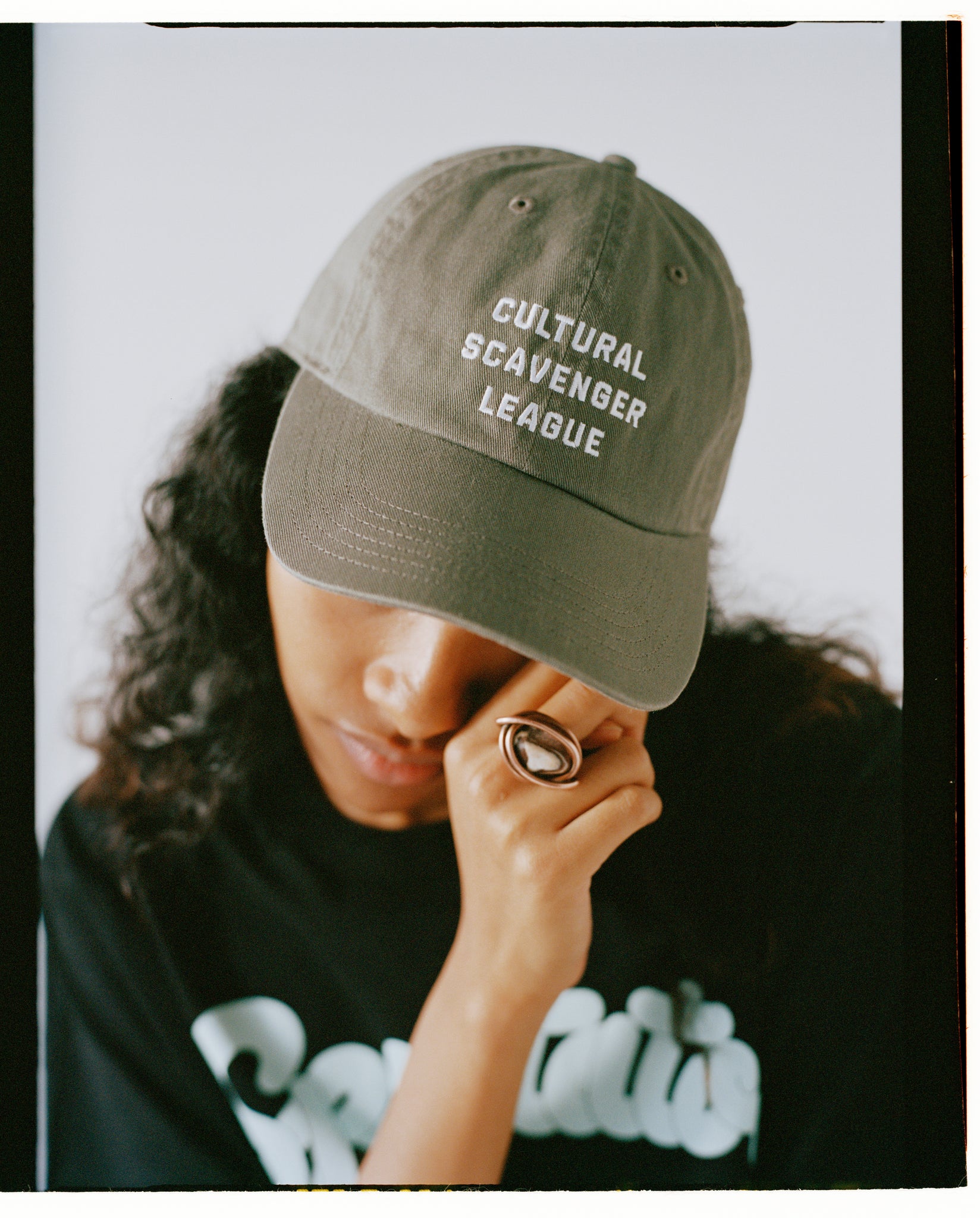 SPECTATOR - 'CULTURAL SCAVENGER LEAGUE' BASEBALL CAP