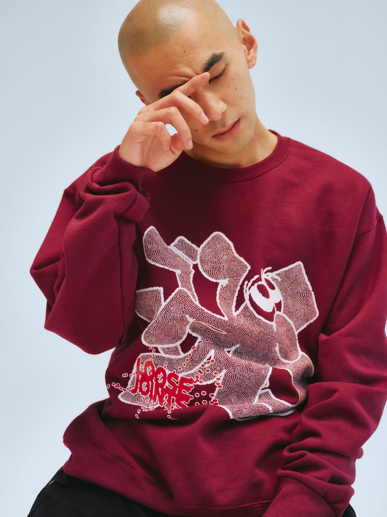 AKI YAMAMOTO - 'LONELY JAM' CREW NECK