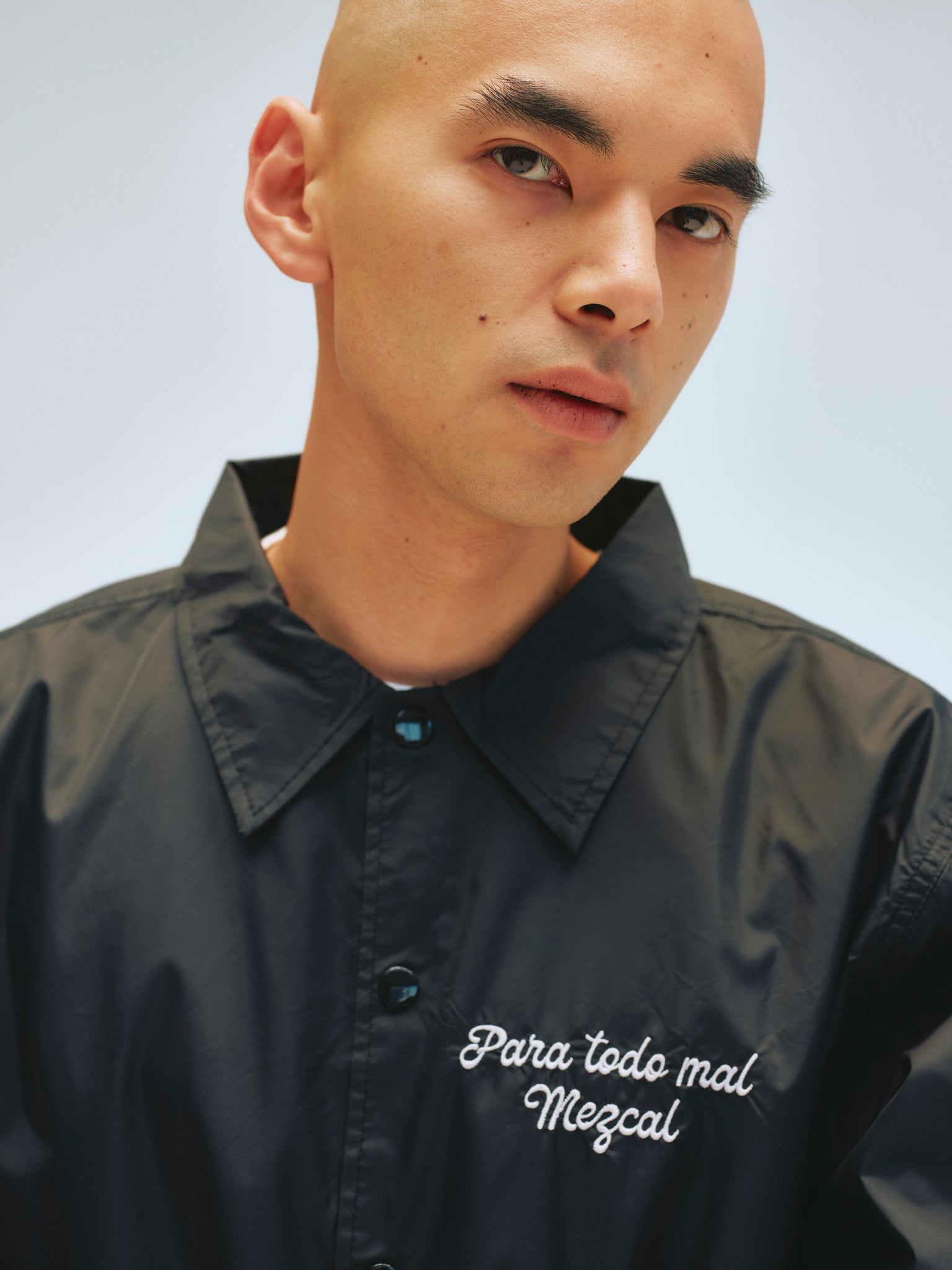 ED DAVIS - 'PARA TODO MAL, MEZCAL' COACH JACKET