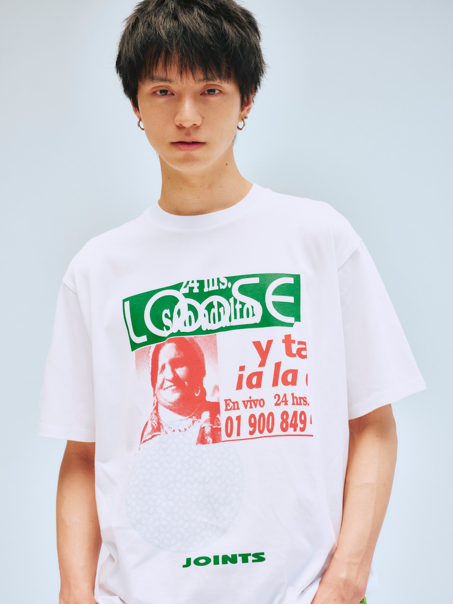 SATOSHI SUZUKI - 'LO∞SE EN VIVO JOINTS' S/S TEE