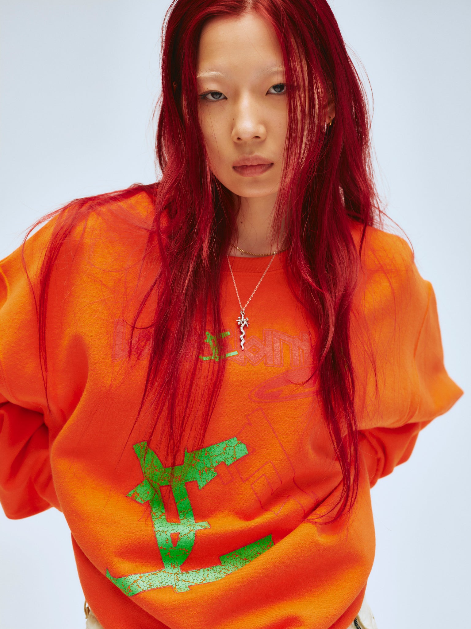 AKI YAMAMOTO - 'RESONATING PERSPECTIVES' CREW NECK