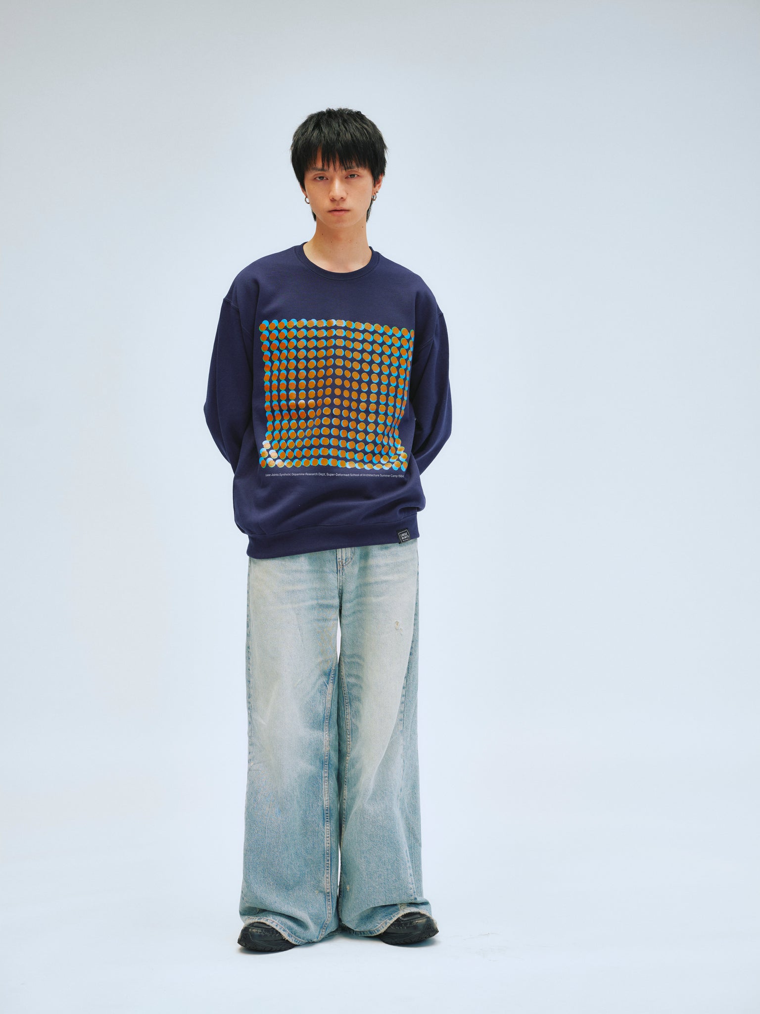 ED DAVIS - 'SUPERDEFORMED' CREW NECK