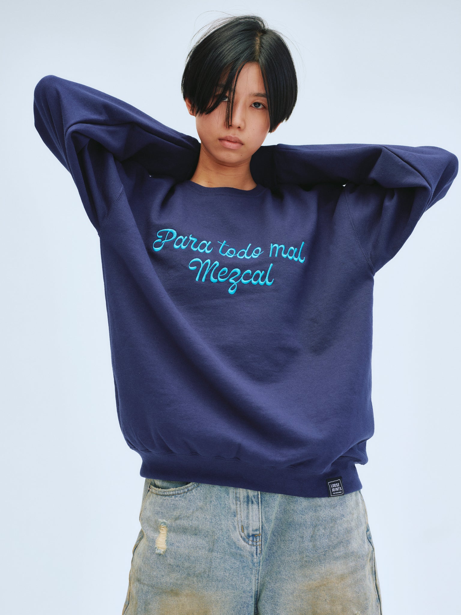 ED DAVIS - 'PARA TODO MAL, MEZCAL' CREW NECK
