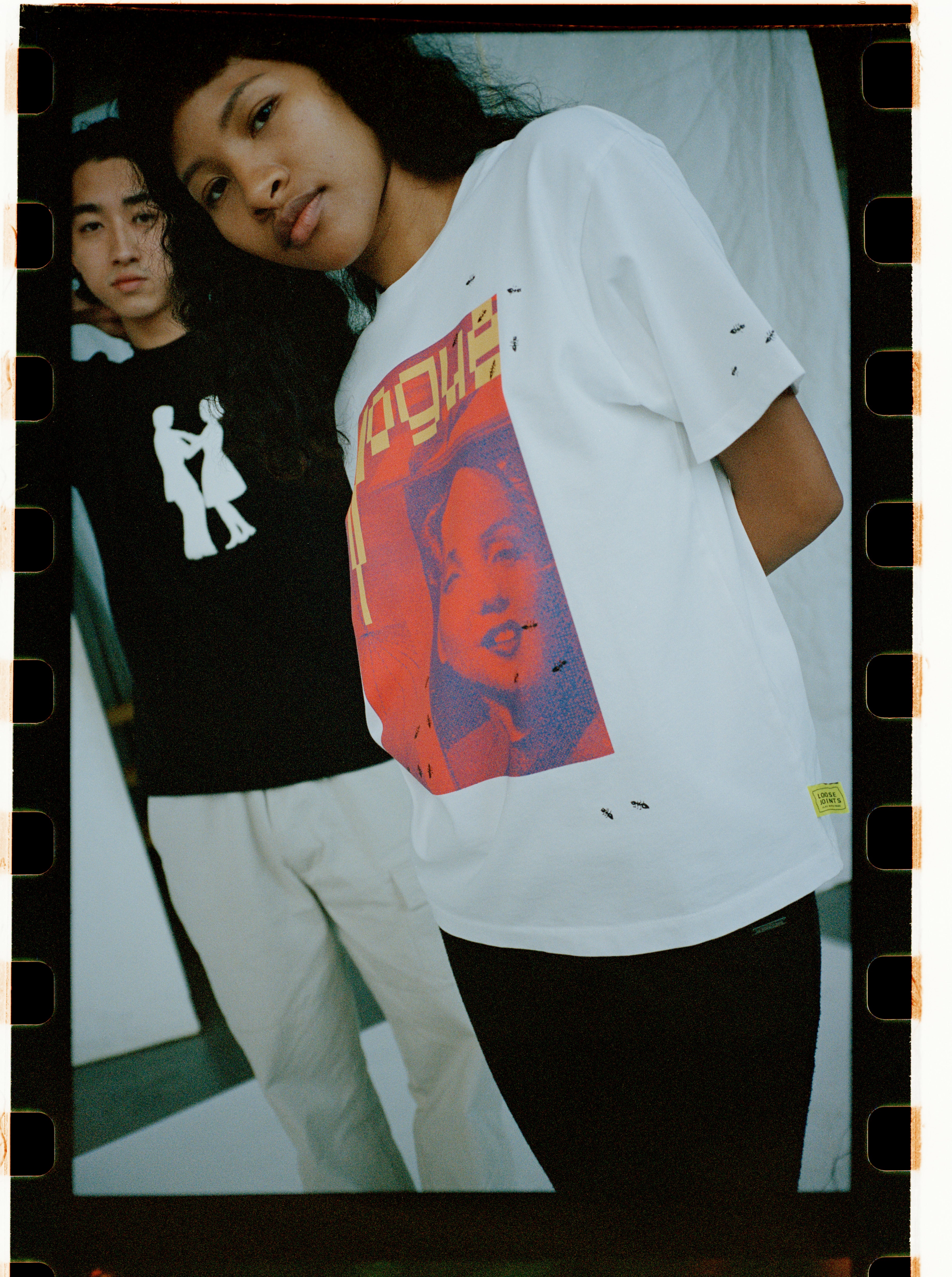 tシャツ LOOSEJOINTS TOMOO GOKITA SILHOUETTE ROMA LS25JS008TG：Tシャツ レディース LOOSEJOINTS TOMOO GOKITA SILHOUETTE ROMA LS25JS008TG：T
