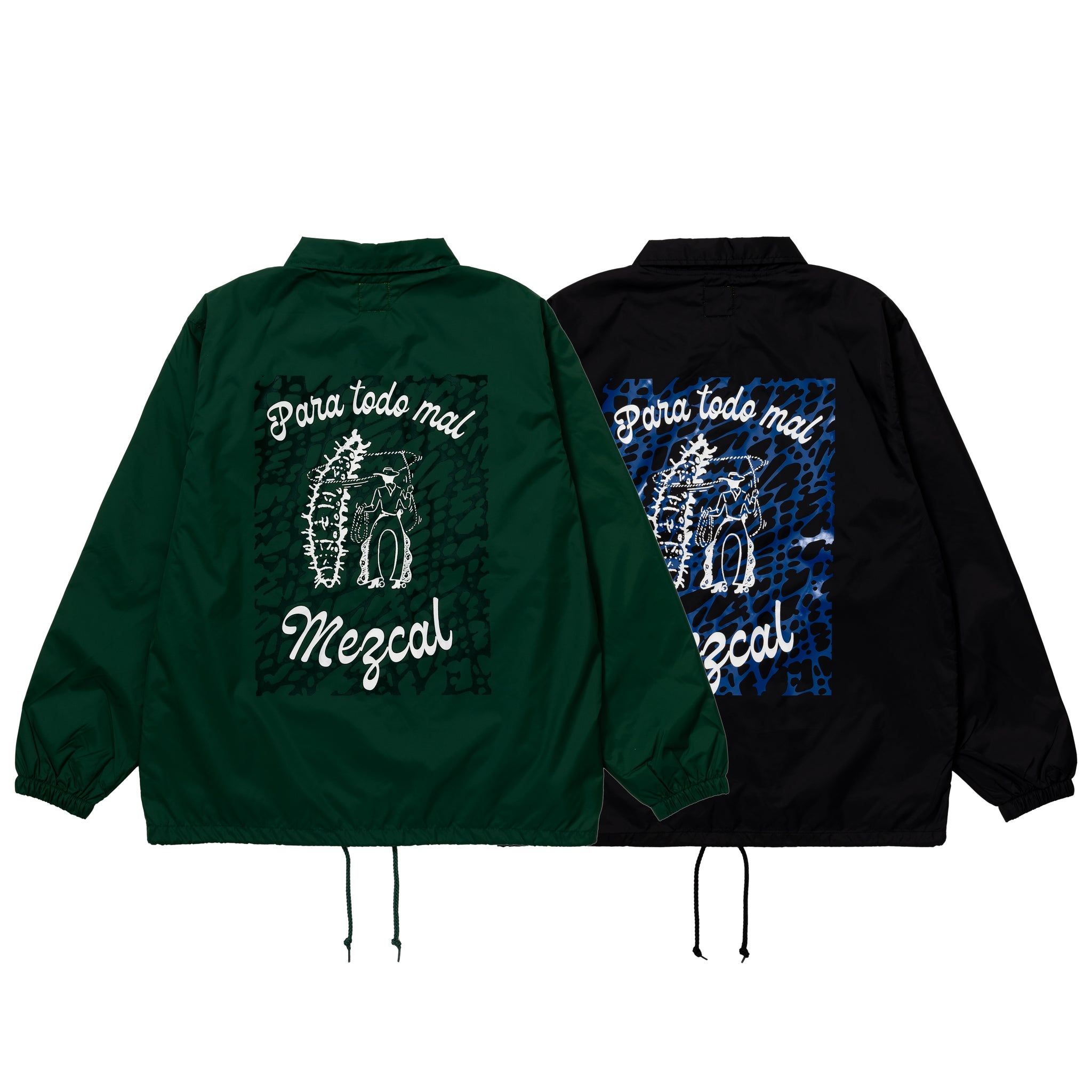 ED DAVIS - 'PARA TODO MAL, MEZCAL' COACH JACKET