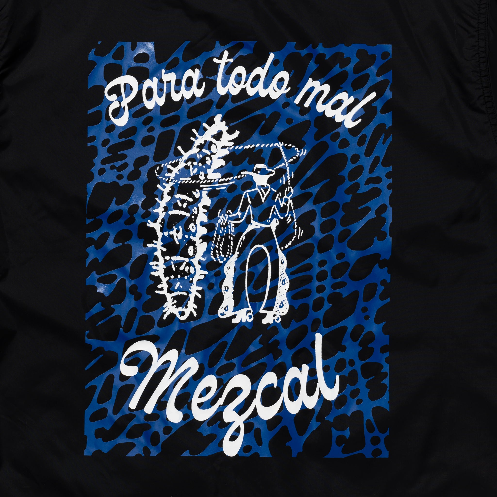 ED DAVIS - 'PARA TODO MAL, MEZCAL' COACH JACKET