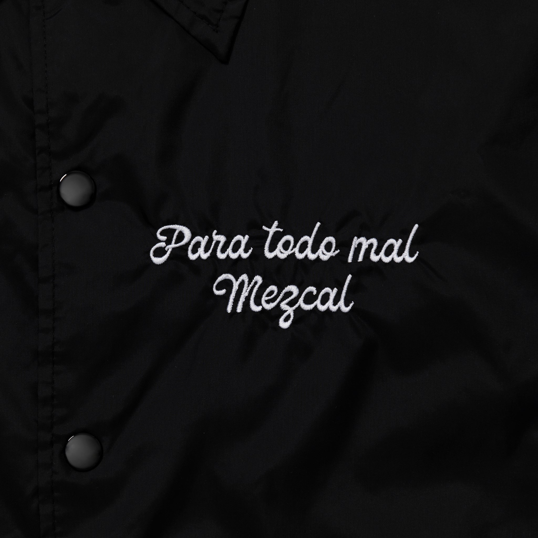 ED DAVIS - 'PARA TODO MAL, MEZCAL' COACH JACKET