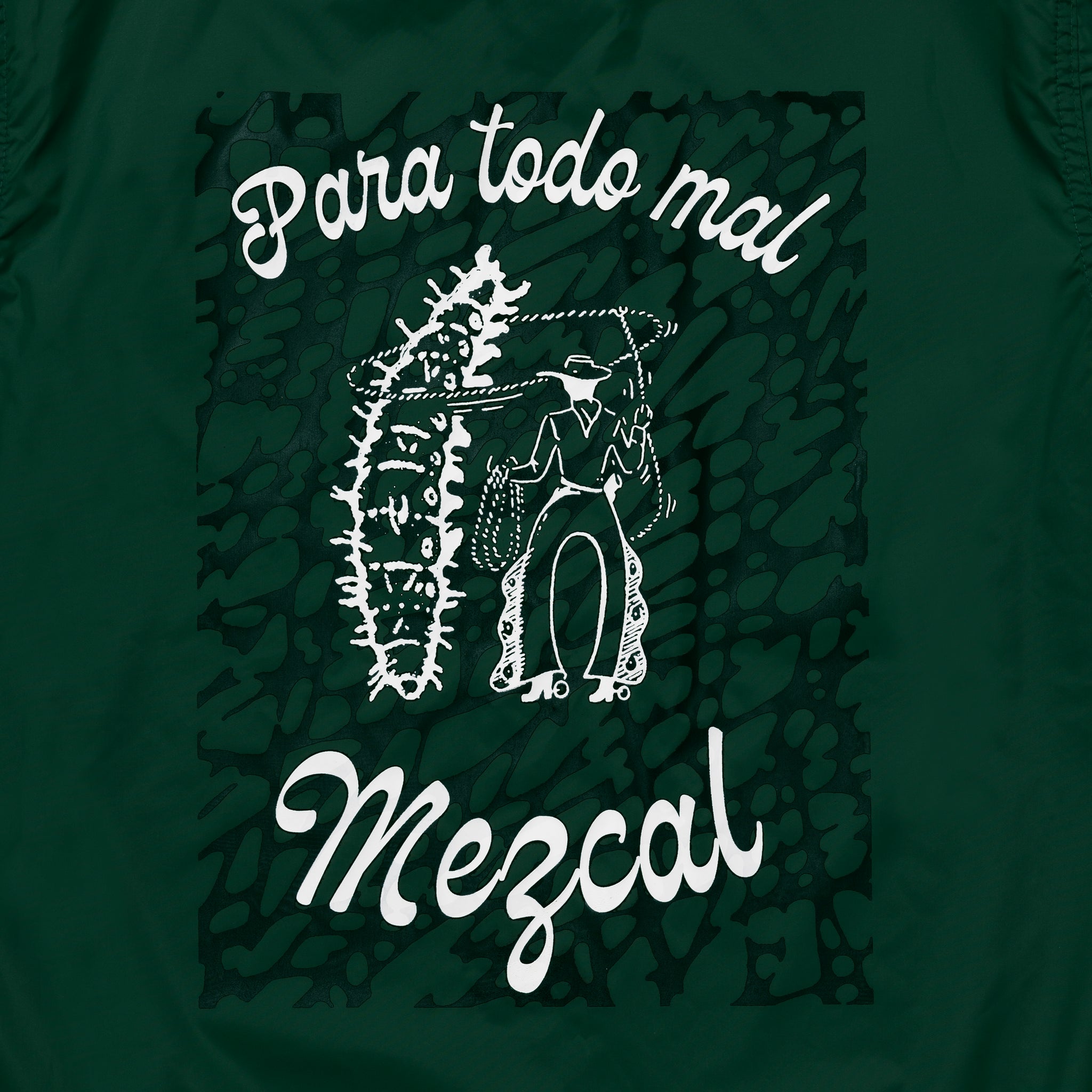 ED DAVIS - 'PARA TODO MAL, MEZCAL' COACH JACKET