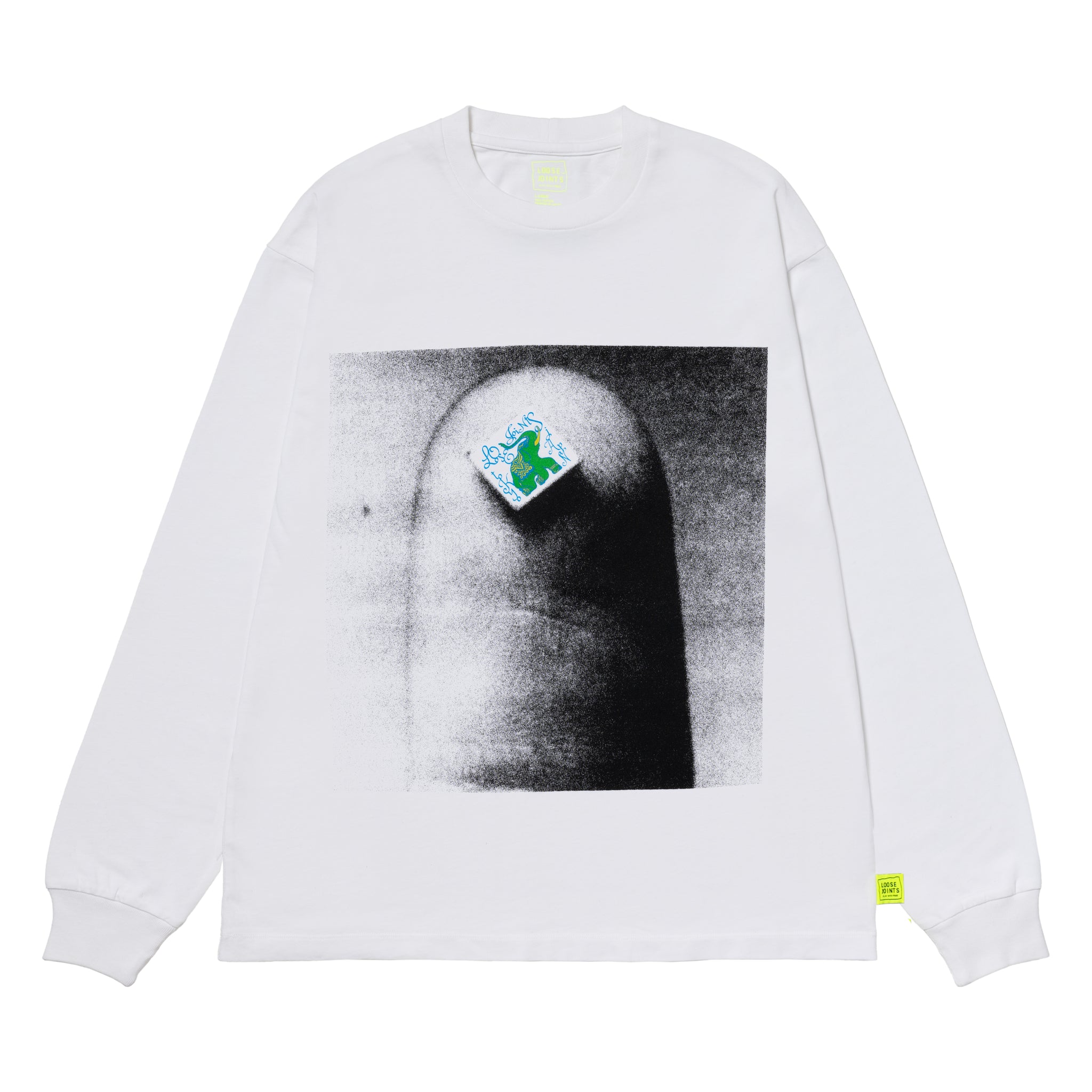 ED DAVIS - 'GREEN ELEPHANT' L/S TEE