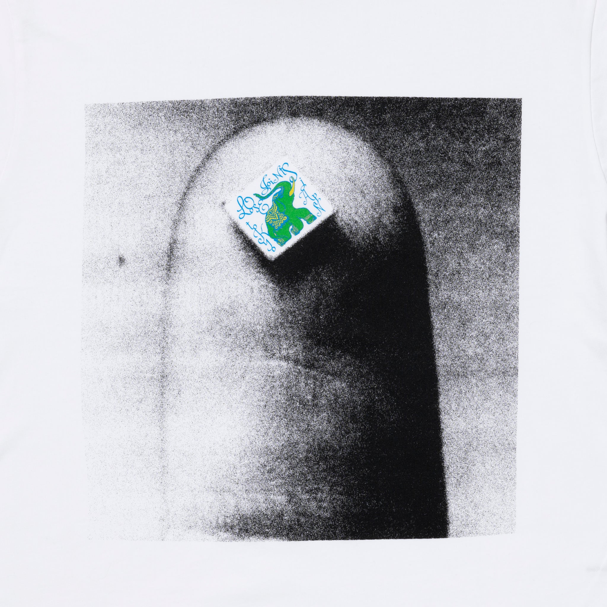 ED DAVIS - 'GREEN ELEPHANT' L/S TEE