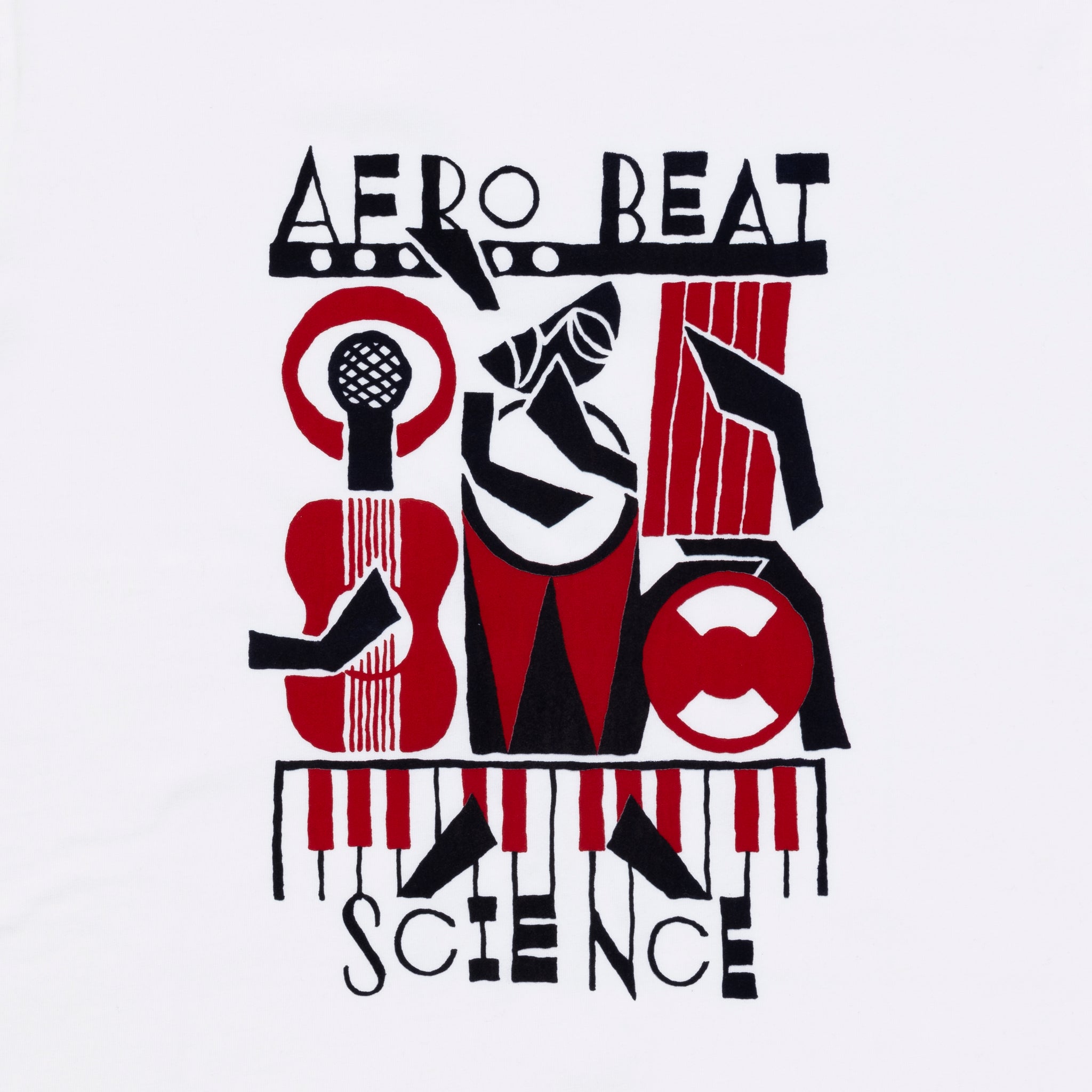 MASATO MAEKAWA - 'AFRO BEAT SCIENCE' S/S TEE