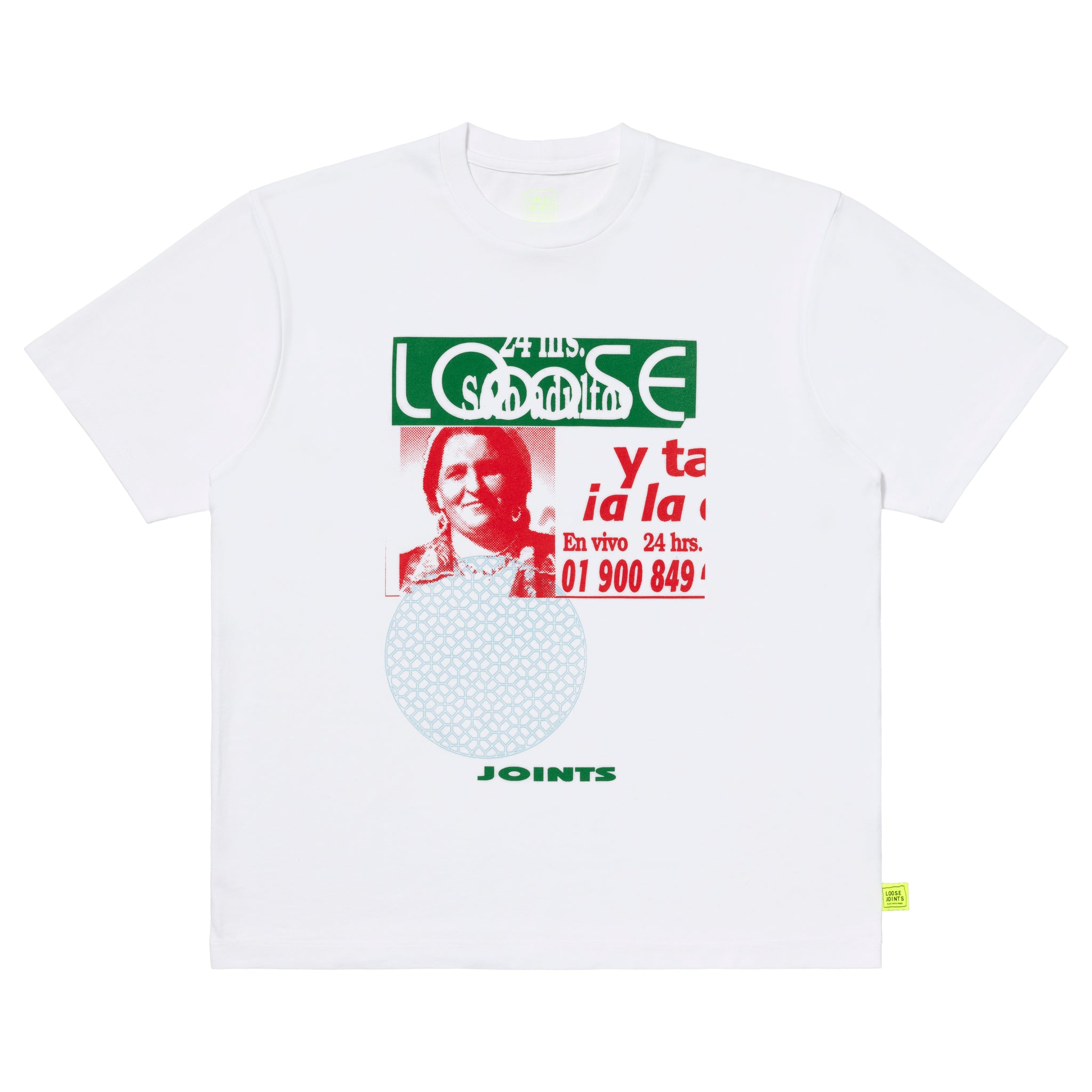 SATOSHI SUZUKI - 'LO∞SE EN VIVO JOINTS' S/S TEE