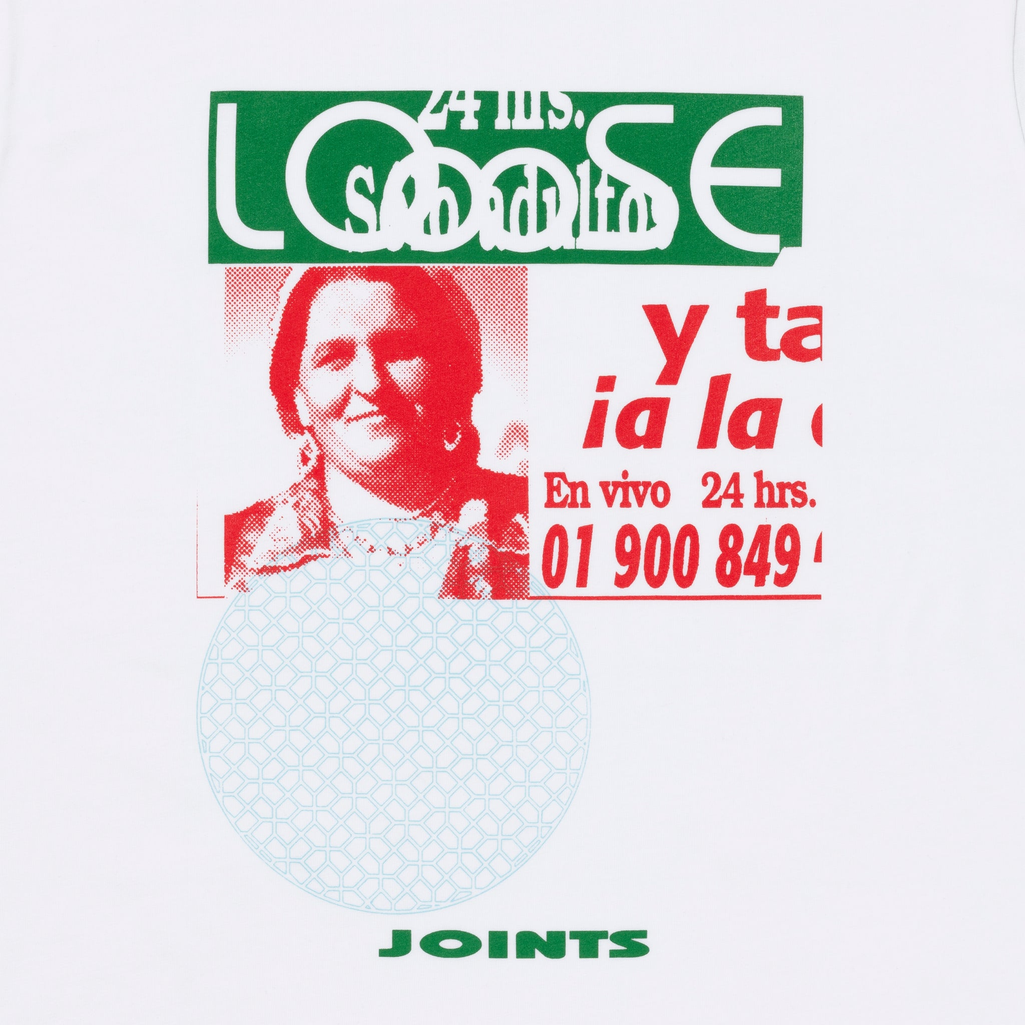 SATOSHI SUZUKI - 'LO∞SE EN VIVO JOINTS' S/S TEE