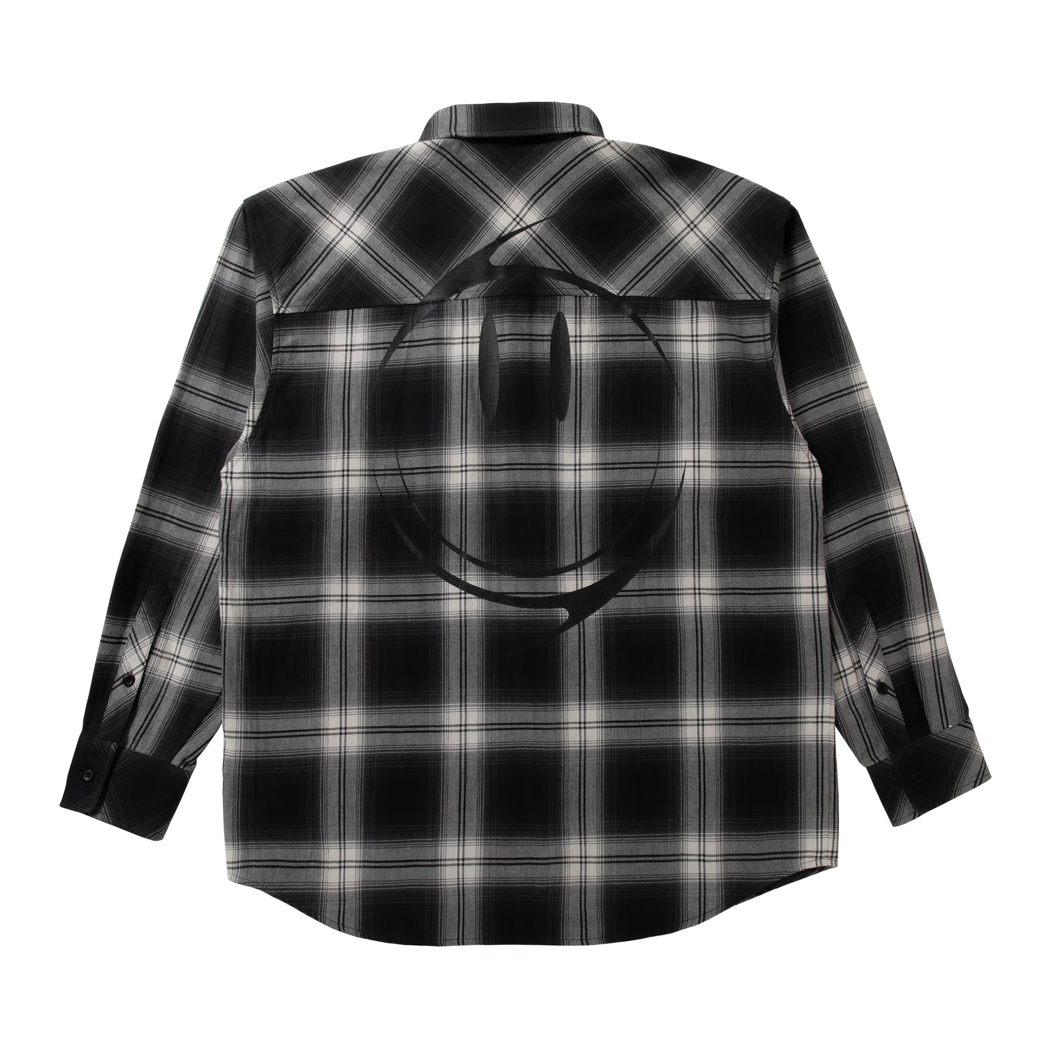 loosejoints≒RAFU - GUCCIMAZE - 'Joints' Flannel shirt (Black)
