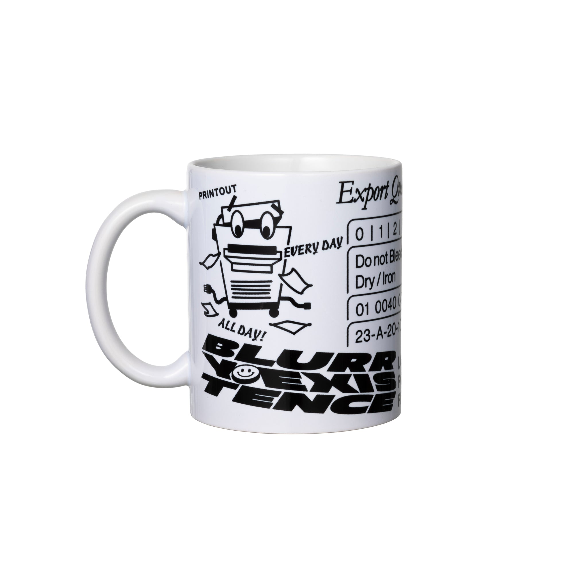 PRINTOUT X PONTI - 'LET'S GET PHYSICAL!' MUG CUP