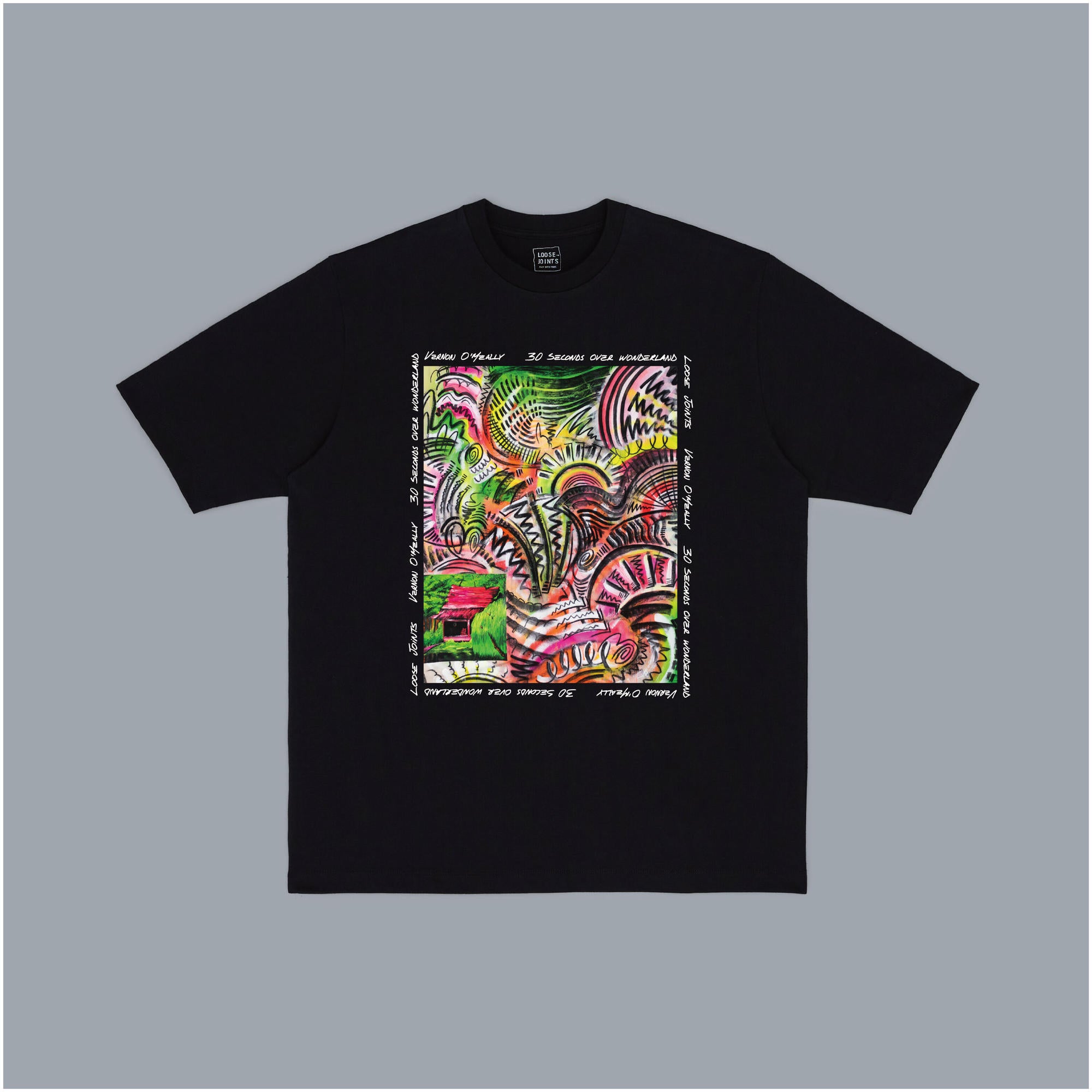 VERNON O’MEALLY - '30 SECONDS OVER WONDERLAND' S/S TEE