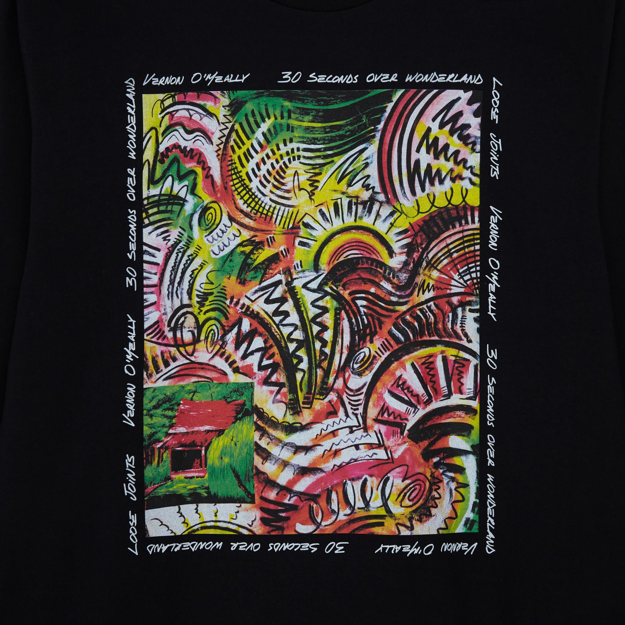 VERNON O’MEALLY - '30 SECONDS OVER WONDERLAND' L/S TEE
