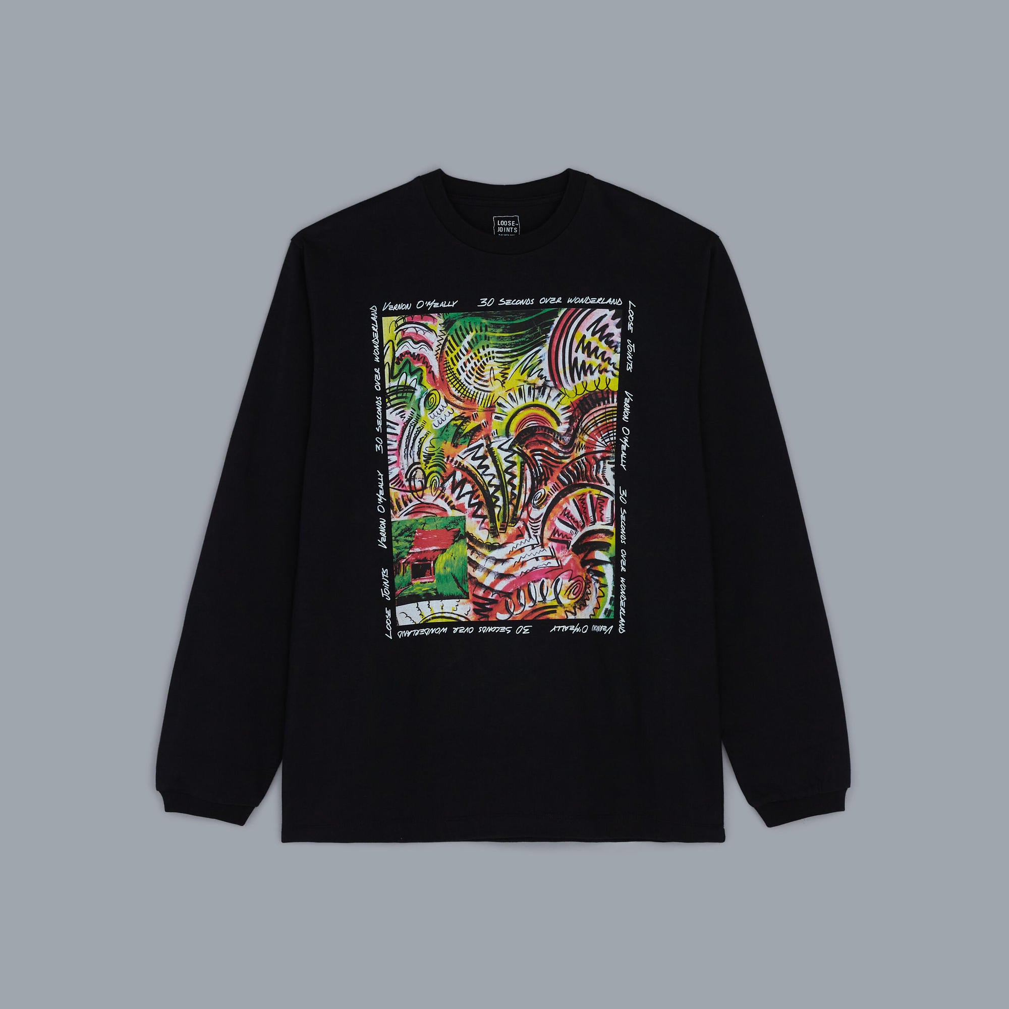 VERNON O'MEALLY - '30 SECONDS OVER WONDERLAND' L/S TEE